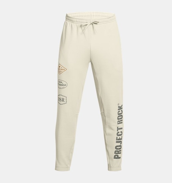 Bej Erkek UA Project Rock Heavyweight Tools Pantolon