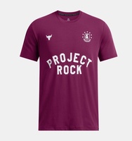 Erkek UA Project Rock Kısa Kollu BOH T-shirt
