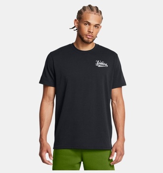 Erkek UA Curry HW Verbiage 2 T-shirt