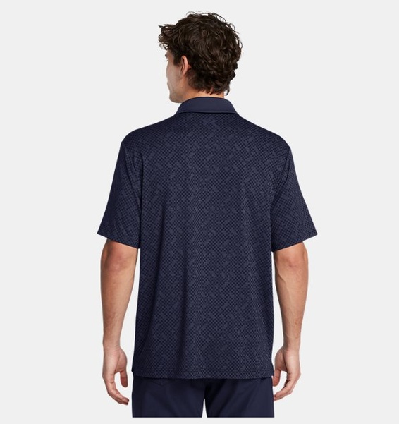 Lacivert Erkek UA Playoff 3.0 Check Polo T-shirt