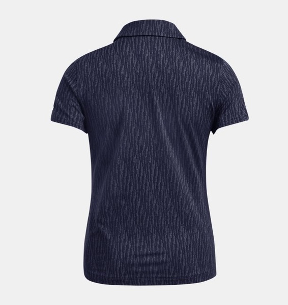 Lacivert Kadın UA Playff 3.0 Digi Jaq Polo T-shirt