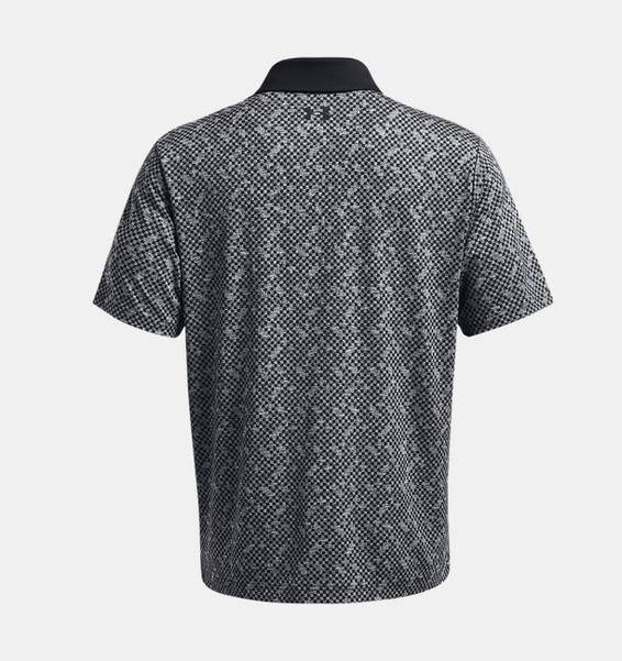Siyah Erkek UA Playoff 3.0 Check Polo T-shirt