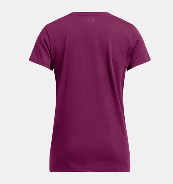 Mor Kadın UA Project Rock Heavyweight Passion Kısa Kollu T-shirt