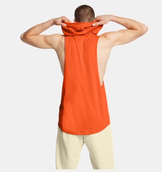 Turuncu Erkek UA Project Rock SL HD Payoff Sweatshirt