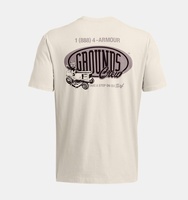 Erkek UA Grounds Bisiklet Yaka Heavyweight Kısa Kollu T-shirt