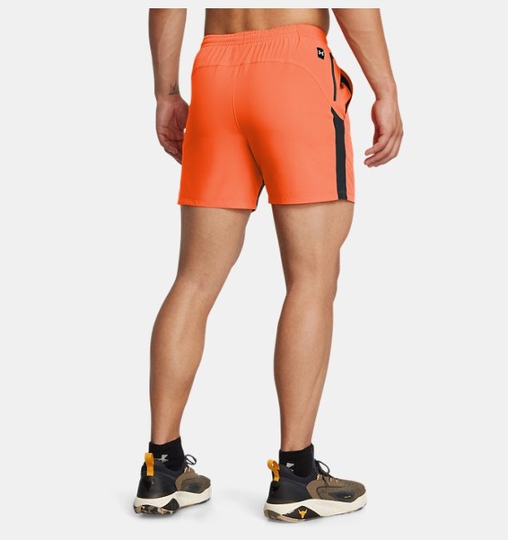 Turuncu Erkek UA Project Rock Ultimate 5inch Antrenman Şortu