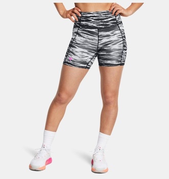 Kadın UA Project Rock Lets Go BTB Middy Baskılı Kısa Tayt