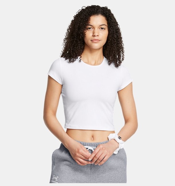Beyaz Kadın UA Meridian Baby T-shirt