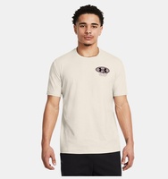 Erkek UA Grounds Bisiklet Yaka Heavyweight Kısa Kollu T-shirt