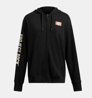 Kadın UA Project Rock Heavyweight Tam Fermuarlı Hard at Wrk Sweatshirt