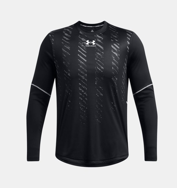 Siyah Erkek UA Challenger Pro Jarse Uzun Kollu T-shirt