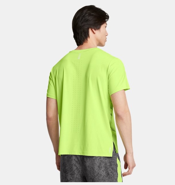 Yeşil Erkek UA Launch Elite Graphic Kısa Kollu T-shirt
