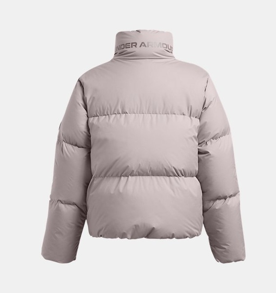 Gri Kadın UA Limitless Down Puffer Mont