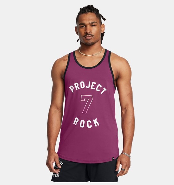 Mor Erkek UA Project Rock Mesh BOH Atlet