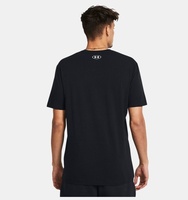 Erkek UA Glitch Logo 60/40S Kısa Kollu T-shirt