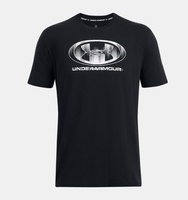 Erkek UA Glitch Logo 60/40S Kısa Kollu T-shirt