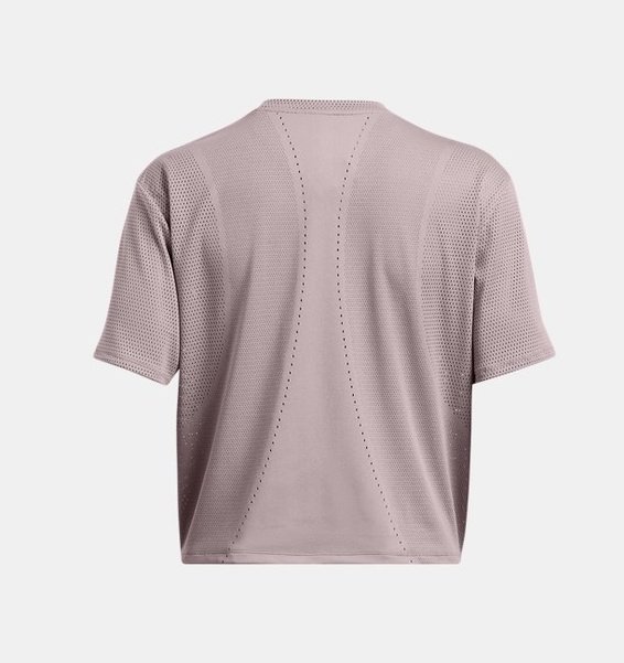 Gri Kadın UA Vanish Engineered Kısa Kollu T-shirt