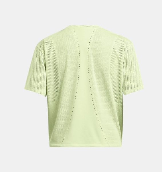 Yeşil Kadın UA Vanish Engineered Kısa Kollu T-shirt