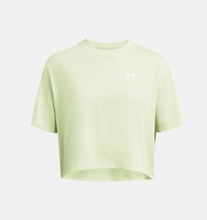 Kadın UA Boxy Crop Logo Kısa Kollu T-shirt