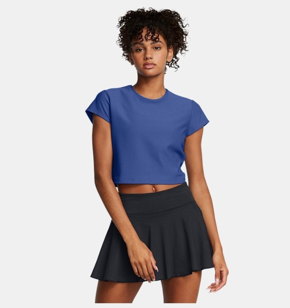 Mavi Kadın UA Meridian Rib Baby T-shirt