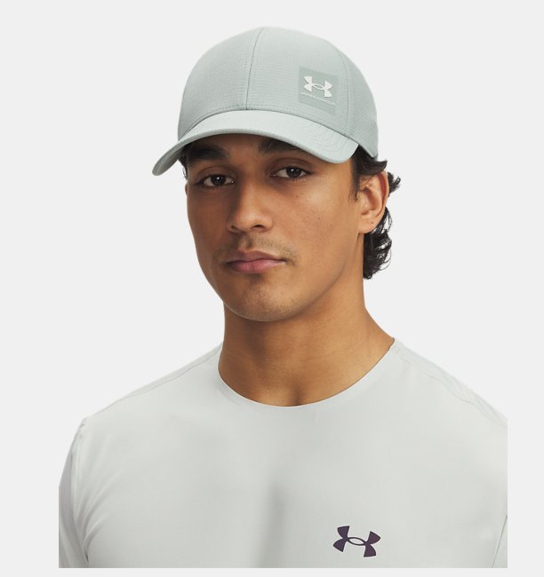 Erkek UA Iso-Chill Armourvent STR Şapka Yeşil