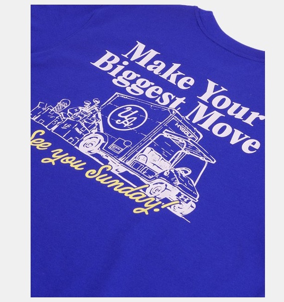 Lacivert Erkek UA Heavyweight Moving Day Illus T-shirt