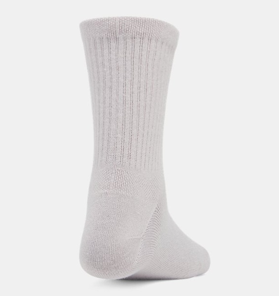 Gri Kadın UA Essential 3'lü Paket Mid Crew Çoraplar