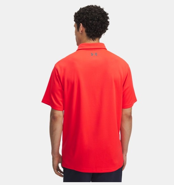 Kırmızı Erkek UA Tech Polo T-shirt