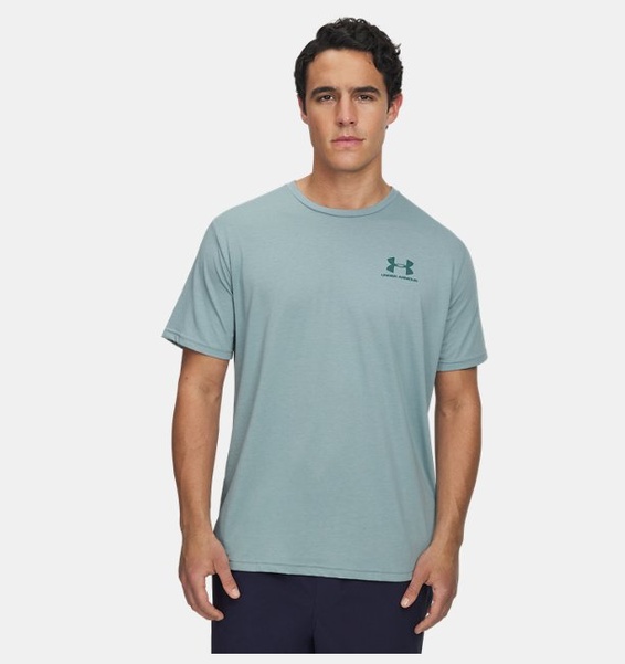 Yeşil Erkek UA Sportstyle LC Kısa Kollu T-shirt