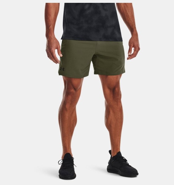 Yeşil Erkek UA Vanish Dokuma 6inch Şort