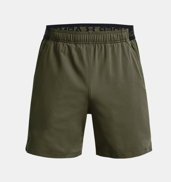 Yeşil Erkek UA Vanish Dokuma 6inch Şort