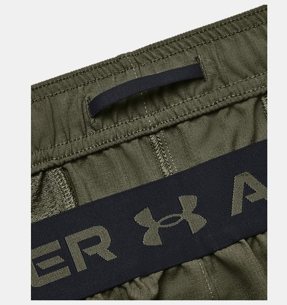 Yeşil Erkek UA Vanish Dokuma 6inch Şort