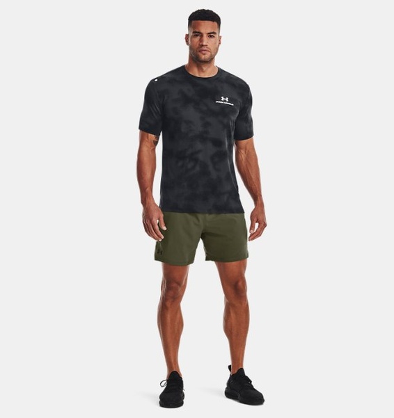 Yeşil Erkek UA Vanish Dokuma 6inch Şort