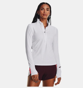 Kadın UA Launch Pro Yarım Fermuarlı Uzun Kollu T-shirt