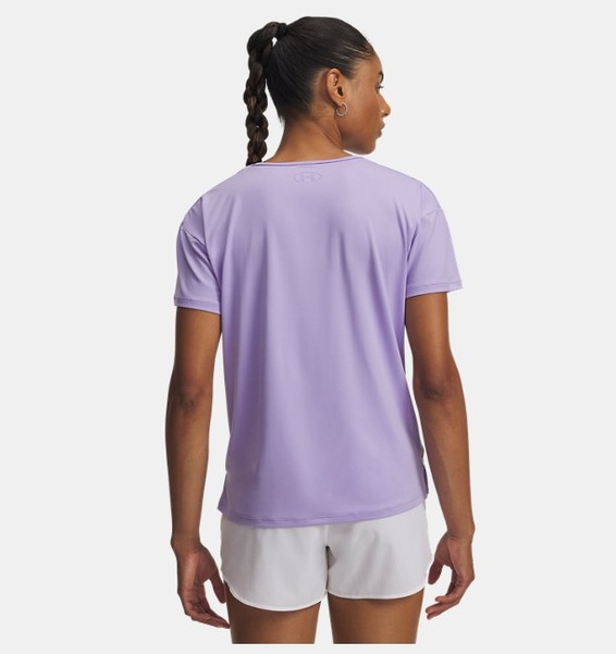 Mor Kadın UA Vanish Energy Kısa Kollu 2.0 T-shirt