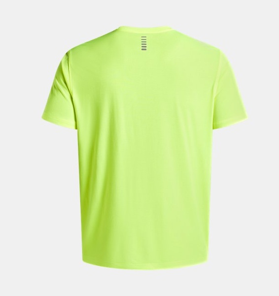 Sarı Erkek UA Launch Kısa Kollu T-shirt