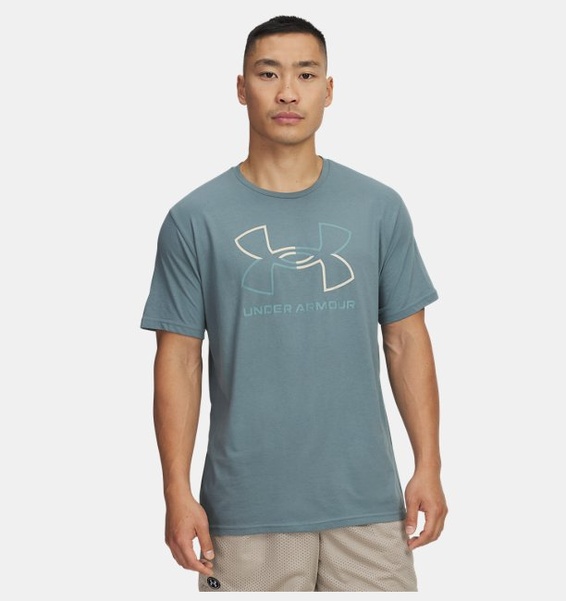 Mavi Erkek UA GL Foundation Update Kısa Kollu T-shirt