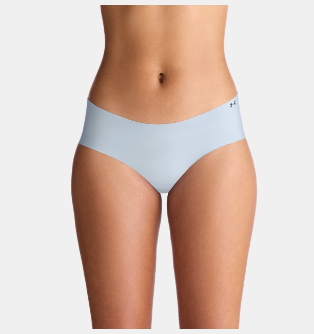 Kadın UA Pure Stretch İz Yapmayan Hipster 3’lü Paket Mavi