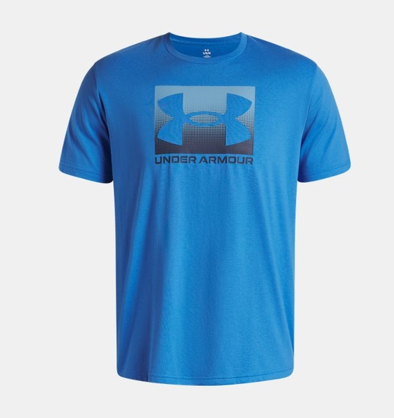 Mavi Erkek UA Boxed Sports Updated Kısa Kollu T-shirt