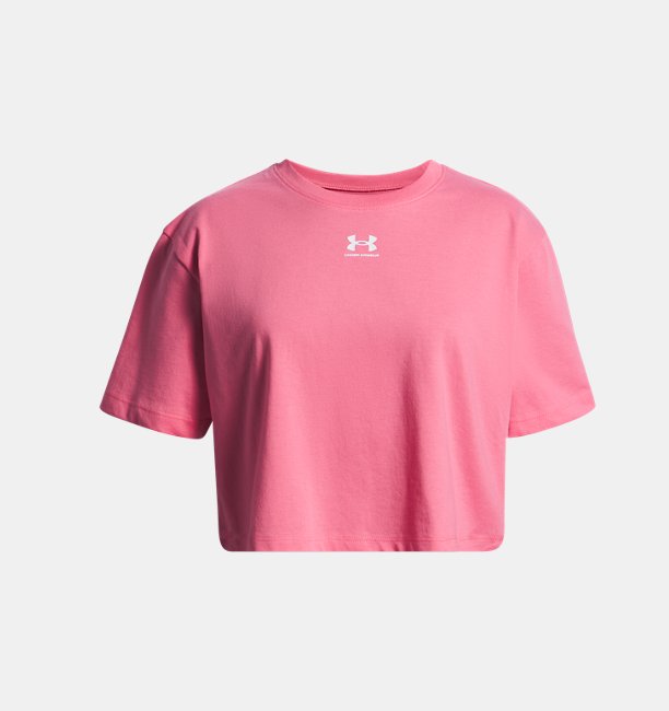 Kız Çocuk UA Rival T-shirt Pembe