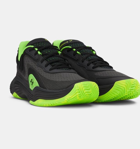 Siyah Erkek UA Spawn 7 Basketbol Ayakkabısı