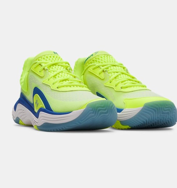 Sarı Erkek UA Spawn 7 Basketbol Ayakkabısı