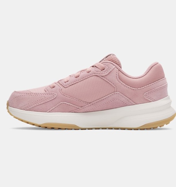 Pembe Kadın UA Edge Suede Günlük Ayakkabı