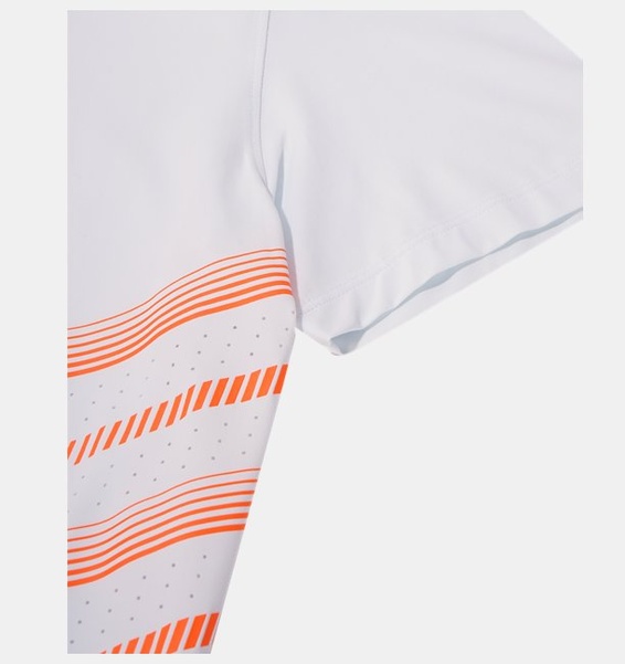 Beyaz Erkek UA Launch Elite Graphic Kısa Kollu T-shirt