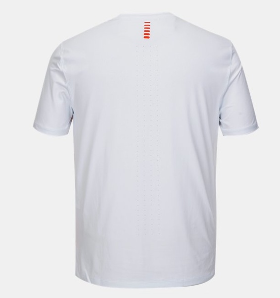 Beyaz Erkek UA Launch Elite Graphic Kısa Kollu T-shirt