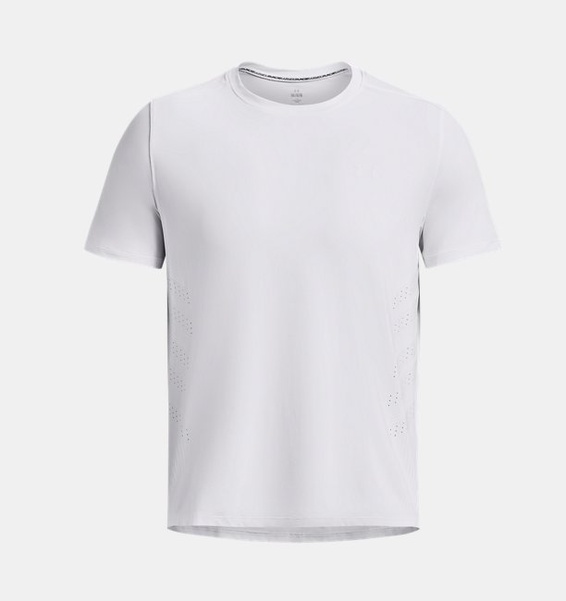 Beyaz Erkek UA Launch Elite Graphic Kısa Kollu T-shirt