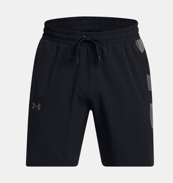 Siyah Erkek UA Zone Dokuma Şort