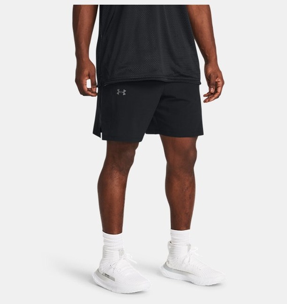 Siyah Erkek UA Zone Dokuma Şort