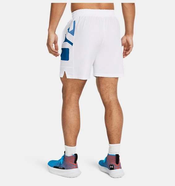 Beyaz Erkek UA Zone Dokuma Şort