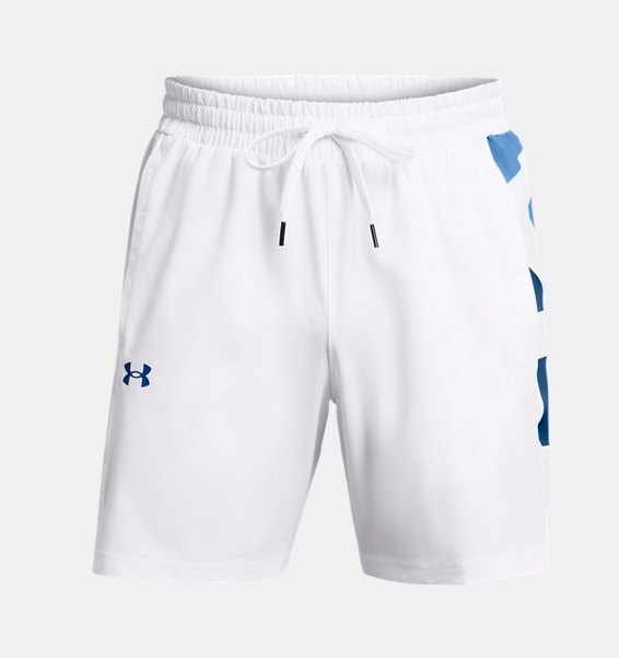 Beyaz Erkek UA Zone Dokuma Şort